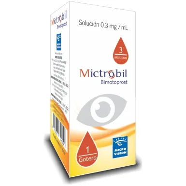 Mictrobil 0.3 mg/mL Ophthalmic Solution – 3 mL Bottle (Generic for Latisse®) | CMC Pharmacy Cabo Delivery in Cabo Latisse In Cabo 2 Cabo San Lucas
