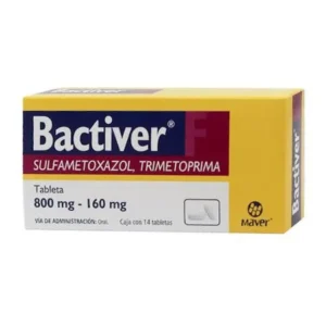 Bactiver Sulfamethoxazole / Trimethoprim 800/160 mg Tablets - 14 Count (Generic Bactrim®) available at CMC Pharmacy in Cabo San Lucas - order online with fast prescription and pharmacy delivery in Los Cabos, Mexico