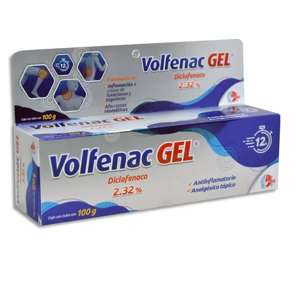 Diclofenac 2.32% Topical Gel – 100 g Tube (Generic for Voltaren®) | CMC Pharmacy Cabo Delivery in Cabo Best Pharmacy N1 In Cabo Cabo San Lucas