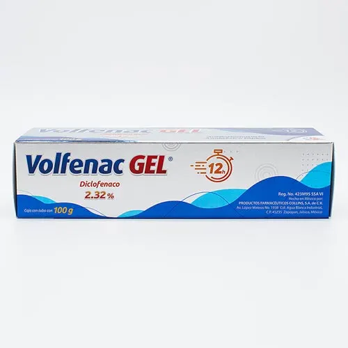 Diclofenac 2.32% Topical Gel – 100 g Tube (Generic for Voltaren®) | CMC Pharmacy Cabo Delivery in Cabo Diclofenac 2.32% Topical Gel - 100 g Tube (Generic for Voltaren®) available at CMC Pharmacy in Cabo San Lucas - order online with fast prescription and pharmacy delivery in Los Cabos, Mexico