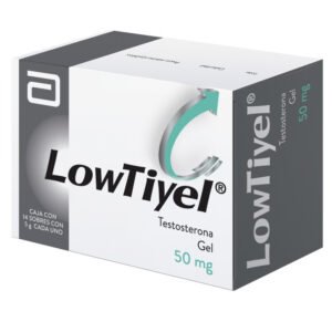 Lowtiyel Testosterone Gel 50 mg/5 g - 14 Pack (Generic AndroGel®) available at CMC Pharmacy in Cabo San Lucas - order online with fast prescription and pharmacy delivery in Los Cabos, Mexico