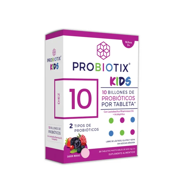 Probiotix® Kids Chewable Probiotic – 10 Billion CFU, 20 Tablets