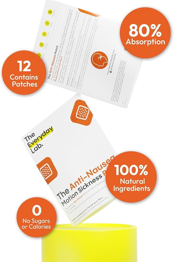 Natural Motion Sickness Patch – 72-Hour Anti-Nausea Relief | Everyday Lab | CMC Pharmacy Cabo Delivery in Cabo Natural Motion Sickness Patch – 72-Hour Anti-Nausea Relief | Everyday Lab - Image 3
