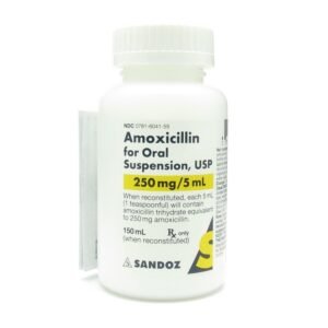 Pediatric Amoxicillin Oral Suspension 250mg/5mL - CMC Pharmacy Cabo delivery