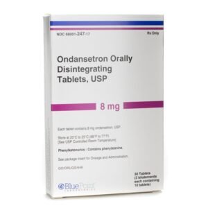 Ondansetron 8mg — 10 Tablets (Generic for Zofran®) - CMC Pharmacy Cabo delivery