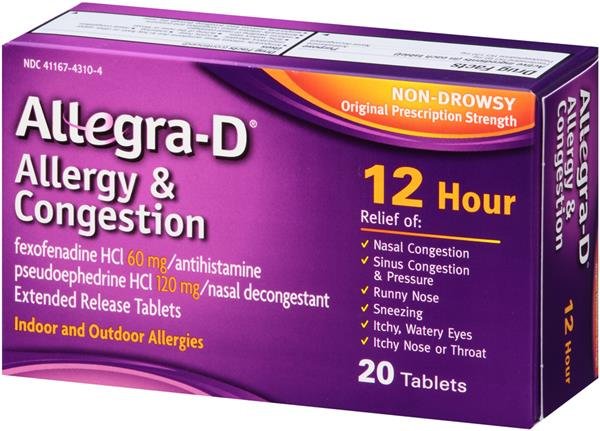 Allegra-D 12 Hour - CMC Pharmacy Cabo delivery
