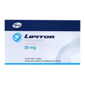 Atorvastatin 20mg 30 Tablets (Generic for Lipitor®) - CMC Pharmacy Cabo