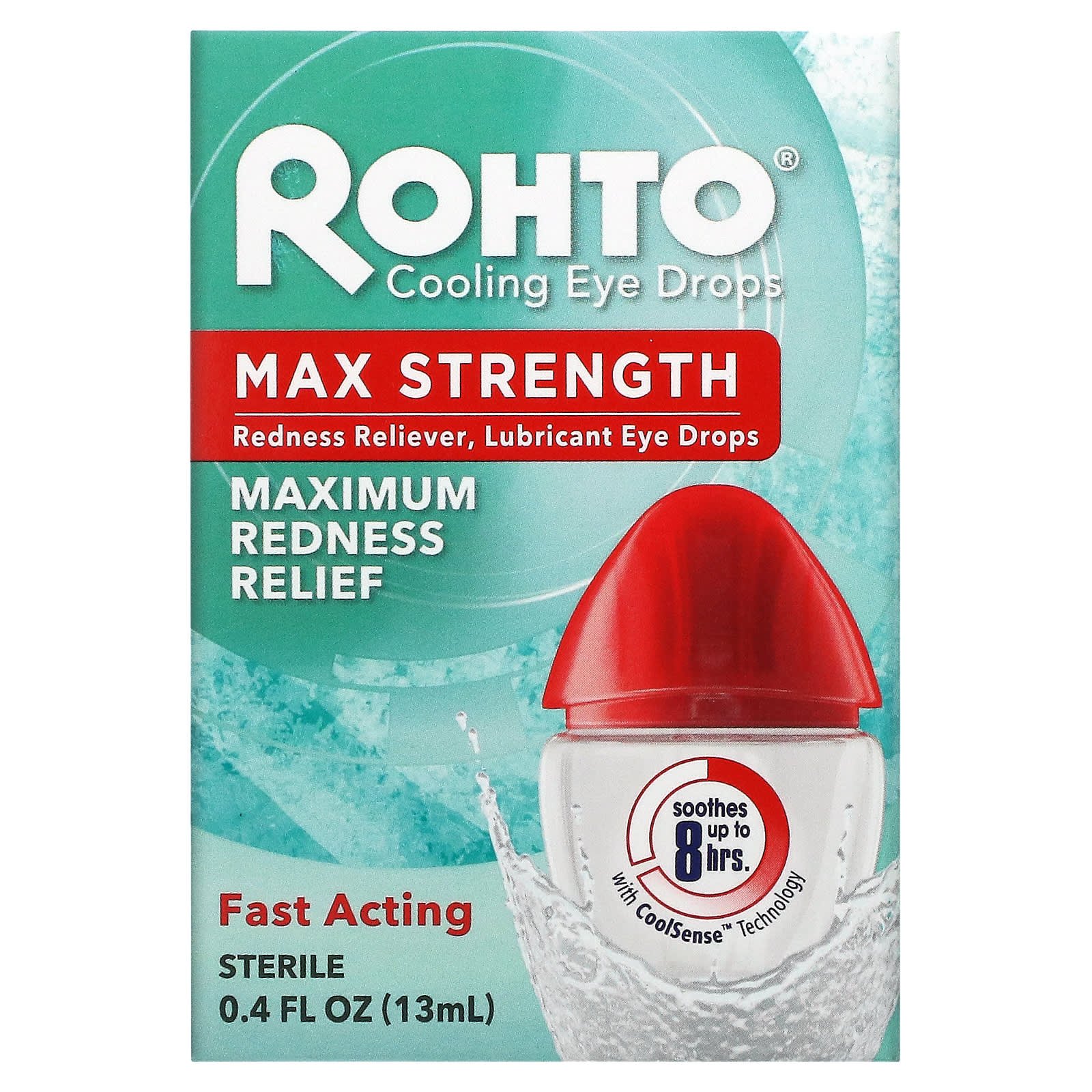 Rohto Cool Maximum Redness Relief — 13ml | CMC Pharmacy Cabo Delivery in Cabo Rohto Cool Maximum Redness Relief 13ml - CMC Pharmacy Cabo