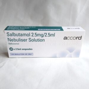 Salbutamol Nebulizer Solution 5mg/2.5ml — 20 Ampoules - CMC Pharmacy Cabo delivery