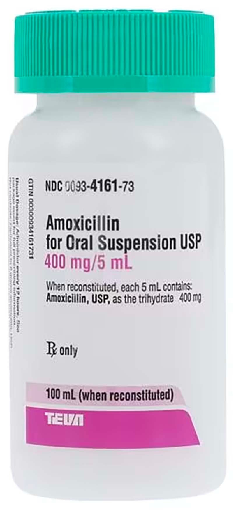 Pediatric Amoxicillin Suspension 400mg/5ml — 70ml Bottle | CMC Pharmacy Cabo Delivery in Cabo Pediatric Amoxicillin Suspension 400mg/5ml - CMC Pharmacy Cabo delivery