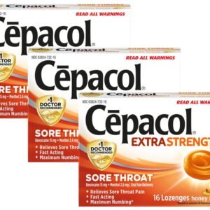 Cepacol Extra Strength Throat Lozenges 16 Lozenges - CMC Pharmacy Cabo