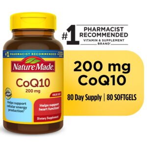 Nature Made CoQ10 200mg 80 Softgels - CMC Pharmacy Cabo