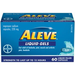 Aleve Liquid Gels Naproxen 220mg 40 Gels - CMC Pharmacy Cabo