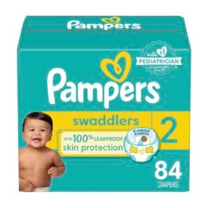 Pampers Swaddlers Diapers Size 2 84 ct - CMC Pharmacy Cabo