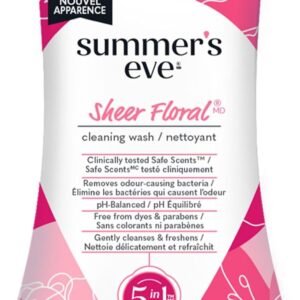 Summers Eve Cleansing Wash Sheer Floral 444ml - CMC Pharmacy Cabo