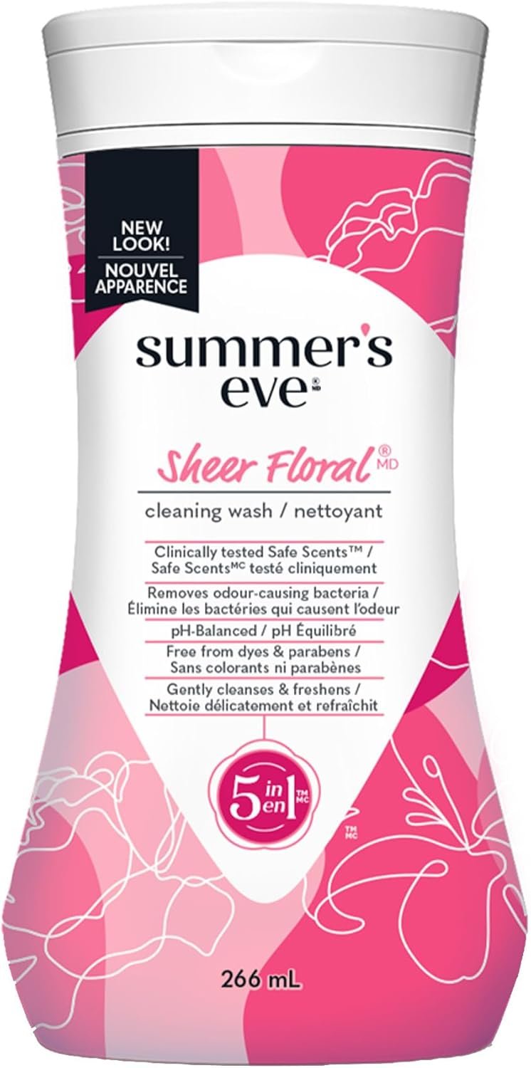 Summers Eve Cleansing Wash Sheer Floral — 444ml | CMC Pharmacy Cabo Delivery in Cabo Summers Eve Cleansing Wash Sheer Floral 444ml - CMC Pharmacy Cabo