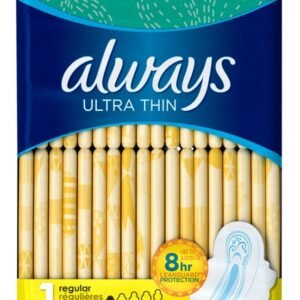 Always Ultra Thin Pads Size 1 Regular 36 ct - CMC Pharmacy Cabo