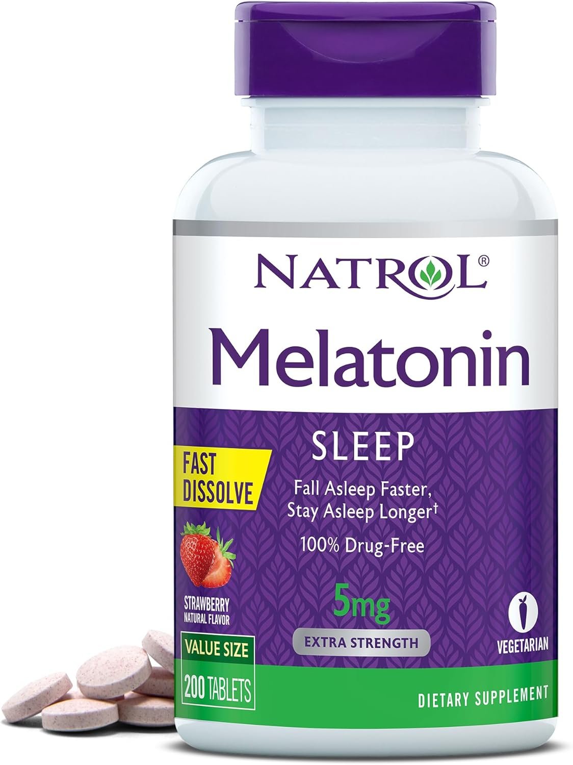 Natrol Melatonin 5mg Fast Dissolve — 200 Tablets | CMC Pharmacy Cabo Delivery in Cabo Natrol Melatonin 5mg Fast Dissolve 200 Tablets - CMC Pharmacy Cabo
