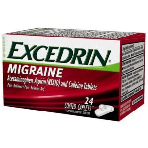 Excedrin Migraine 24 Caplets - CMC Pharmacy Cabo
