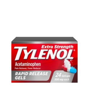 Tylenol Rapid Release 500mg 50 Gelcaps - CMC Pharmacy Cabo