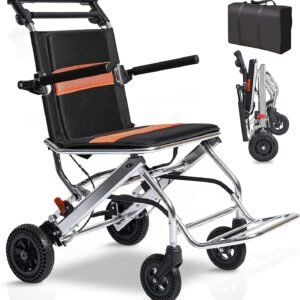 Wheelchair Lightweight Aluminum Folding (Rental) - CMC Pharmacy Cabo