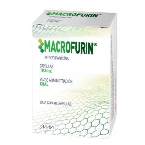 Macrofurin Nitrofurantoin 100mg 40 Capsules - CMC Pharmacy Cabo delivery