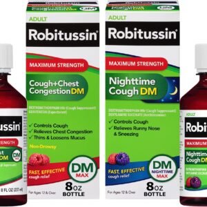 Robitussin Maximum Strength Cough + Chest 118ml - CMC Pharmacy Cabo