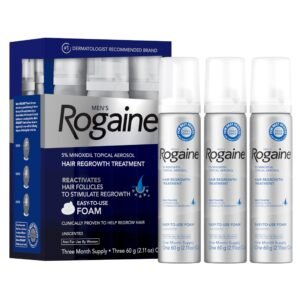 Rogaine Men's 5% Minoxidil Foam 3 Month Supply - CMC Pharmacy Cabo