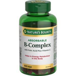 Nature's Bounty B-Complex with Vitamin C 100 Caplets - CMC Pharmacy Cabo