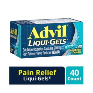 Advil Liqui-Gels 200mg 40 Gels - CMC Pharmacy Cabo
