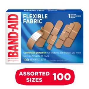 Band-Aid Brand Flexible Fabric Bandages 100 ct - CMC Pharmacy Cabo