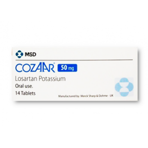 Losartan 50mg 30 Tablets (Generic for Cozaar®) - CMC Pharmacy Cabo
