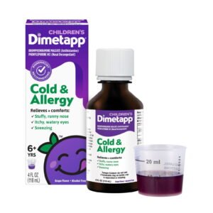 Children's Dimetapp Cold & Allergy Elixir — 118ml Bottle - CMC Pharmacy Cabo delivery