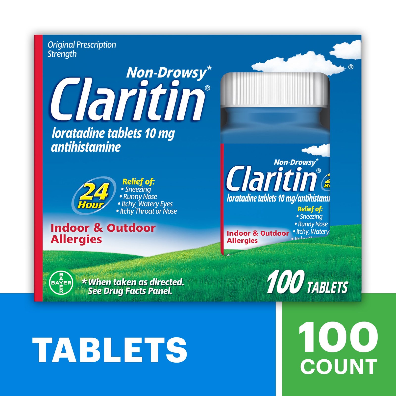 Loratadine 10mg — 60 Tablets | CMC Pharmacy Cabo Delivery in Cabo Loratadine 10mg - CMC Pharmacy Cabo delivery