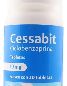 Cessabit Cyclobenzaprine 10mg 60 Tablets - CMC Pharmacy Cabo delivery