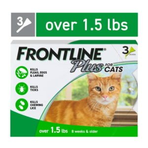 Frontline Plus for Cats All Weights 3 ct - CMC Pharmacy Cabo