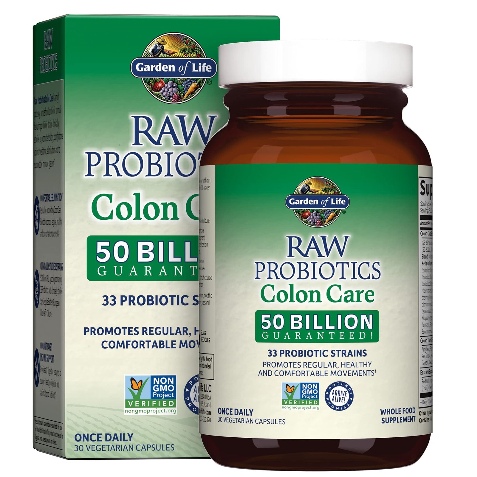 Garden of Life Probiotic 50 Billion — 30 Capsules | CMC Pharmacy Cabo Delivery in Cabo Garden of Life Probiotic 50 Billion 30 Capsules - CMC Pharmacy Cabo