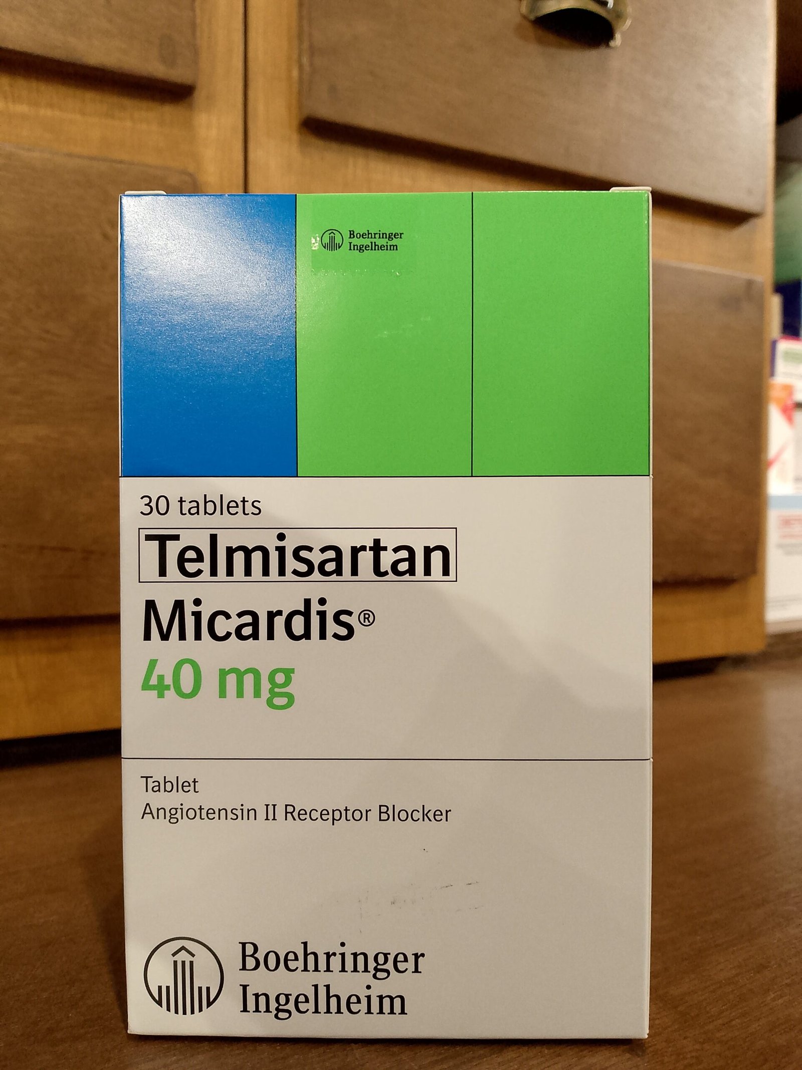 Telmisartan 40mg — 30 Tablets (Generic for Micardis®) | CMC Pharmacy Cabo Delivery in Cabo Telmisartan 40mg - CMC Pharmacy Cabo delivery