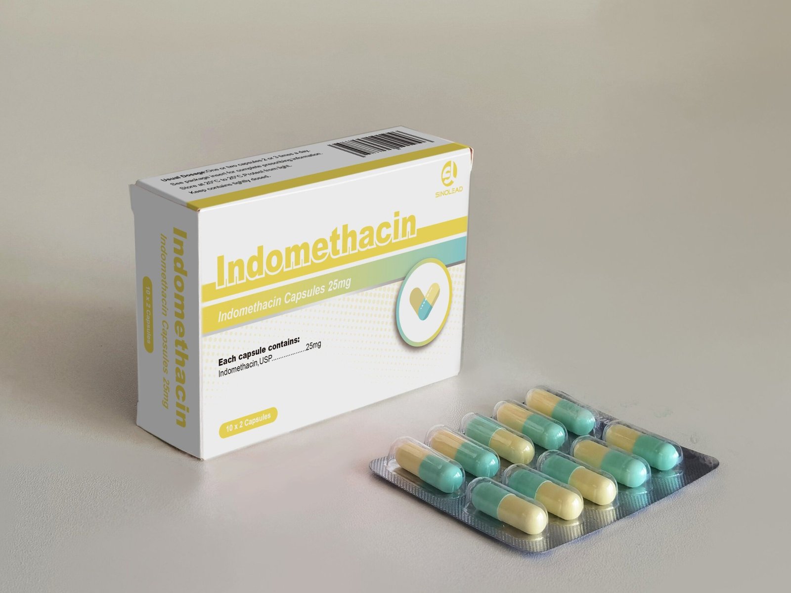 Indomethacin 25mg — 30 Capsules (Generic for Indocin®) | CMC Pharmacy Cabo Delivery in Cabo Indomethacin 25mg — 30 Capsules (Generic for Indocin®) - CMC Pharmacy Cabo delivery