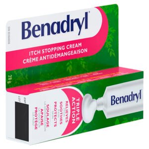 Benadryl Anti-Itch Cream 2% 28g - CMC Pharmacy Cabo