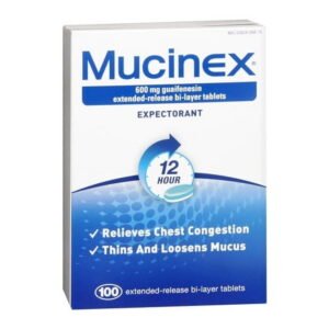 Mucinex 600mg Extended-Release - CMC Pharmacy Cabo delivery