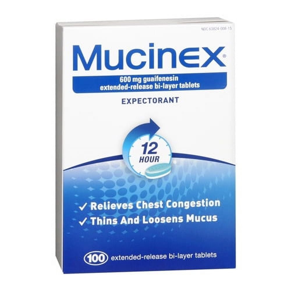 Mucinex 600mg Extended-Release — 20 Tablets | CMC Pharmacy Cabo Delivery in Cabo Mucinex 600mg Extended-Release - CMC Pharmacy Cabo delivery