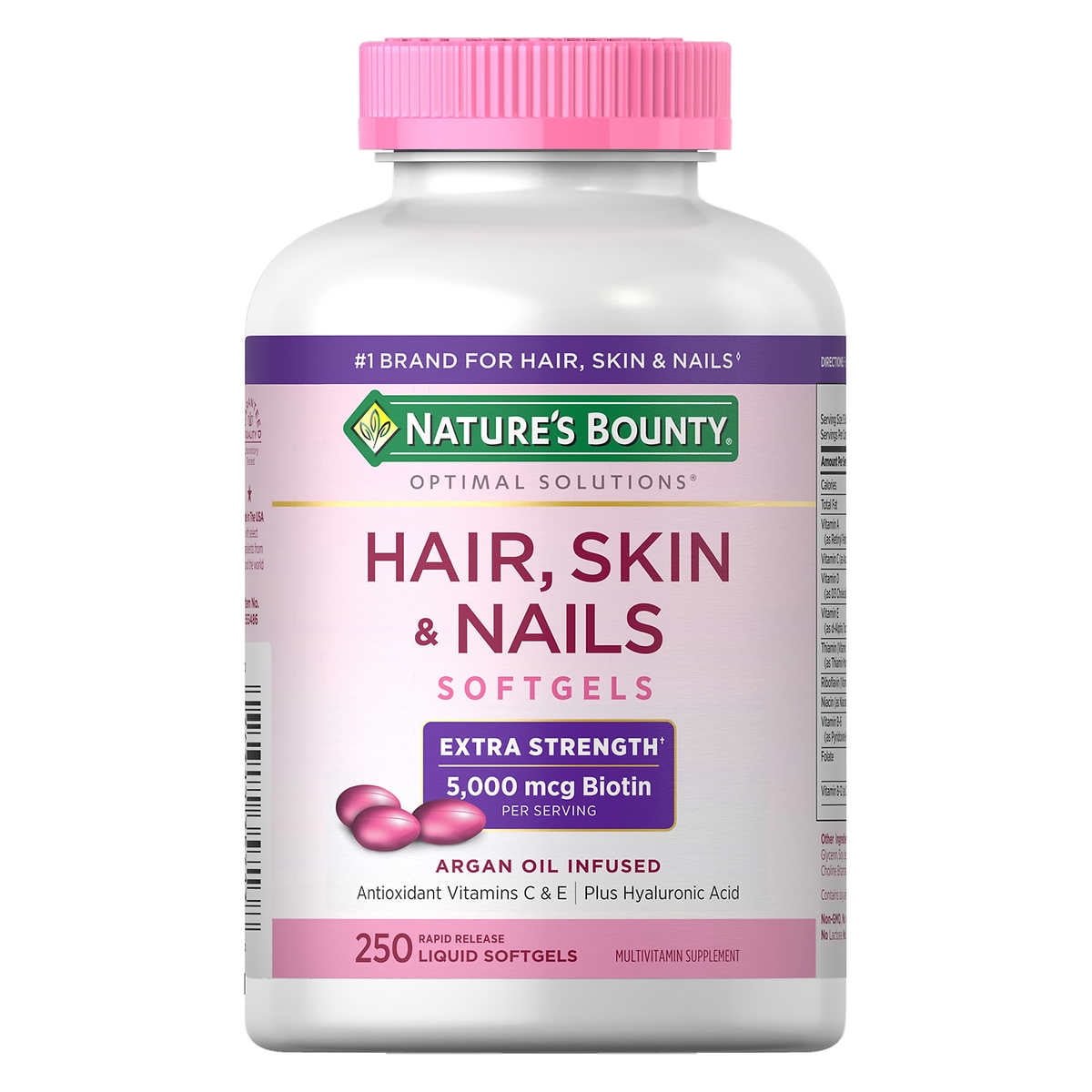 Nature's Bounty Hair Skin & Nails — 250 Softgels | CMC Pharmacy Cabo Delivery in Cabo Nature's Bounty Hair Skin & Nails 250 Softgels - CMC Pharmacy Cabo