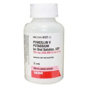 Penicillin V Pediatric Suspension 250mg/5ml — 100ml Bottle - CMC Pharmacy Cabo delivery