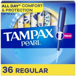 Tampax Pearl Tampons Regular 36 ct - CMC Pharmacy Cabo
