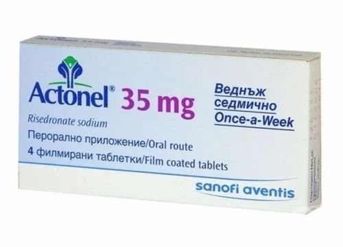 Risedronate 35mg — 4 Tablets (Generic for Actonel®) | CMC Pharmacy Cabo Delivery in Cabo Risedronate 35mg - CMC Pharmacy Cabo delivery