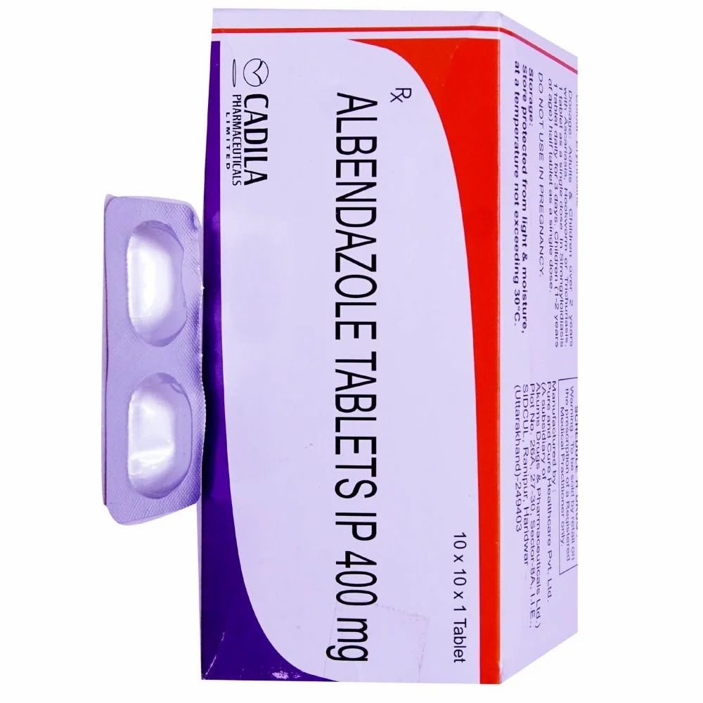 Albendazole 400mg — 2 Tablets (Generic for Albenza®) | CMC Pharmacy Cabo Delivery in Cabo Albendazole 400mg — 2 Tablets (Generic for Albenza®) - CMC Pharmacy Cabo delivery