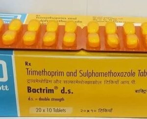 Bactrim DS 800/160mg — 20 Tablets (Sulfamethoxazole + Trimethoprim) - CMC Pharmacy Cabo delivery