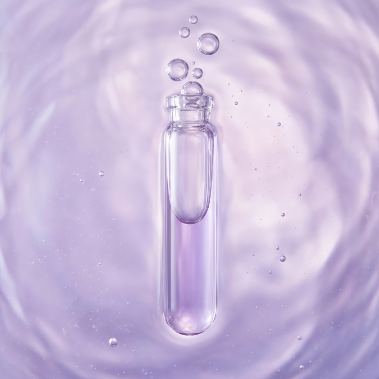 Jet Lag Recovery IV drip — lavender purple liquid macro — CMC Pharmacy Cabo
