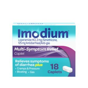 Imodium A-D Multi-Symptom Relief 18 Caplets - CMC Pharmacy Cabo